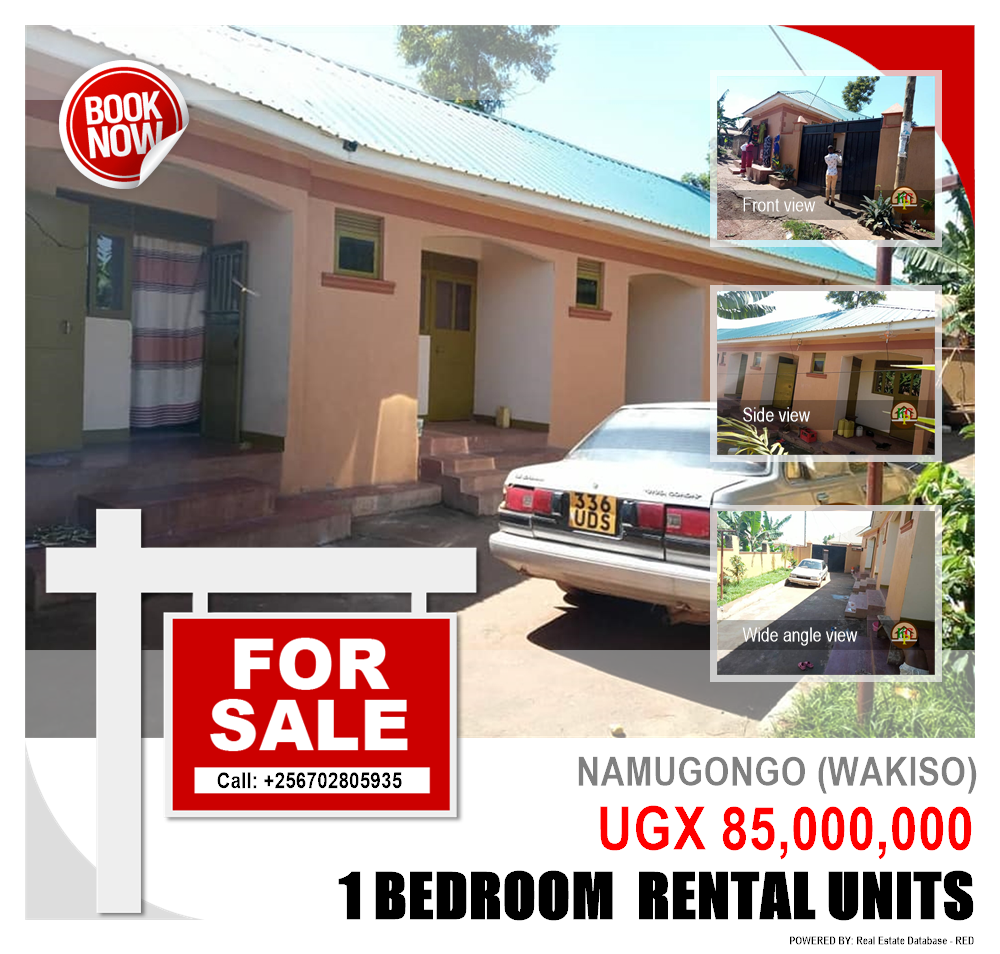 1 bedroom Rental units  for sale in Namugongo Wakiso Uganda, code: 90670
