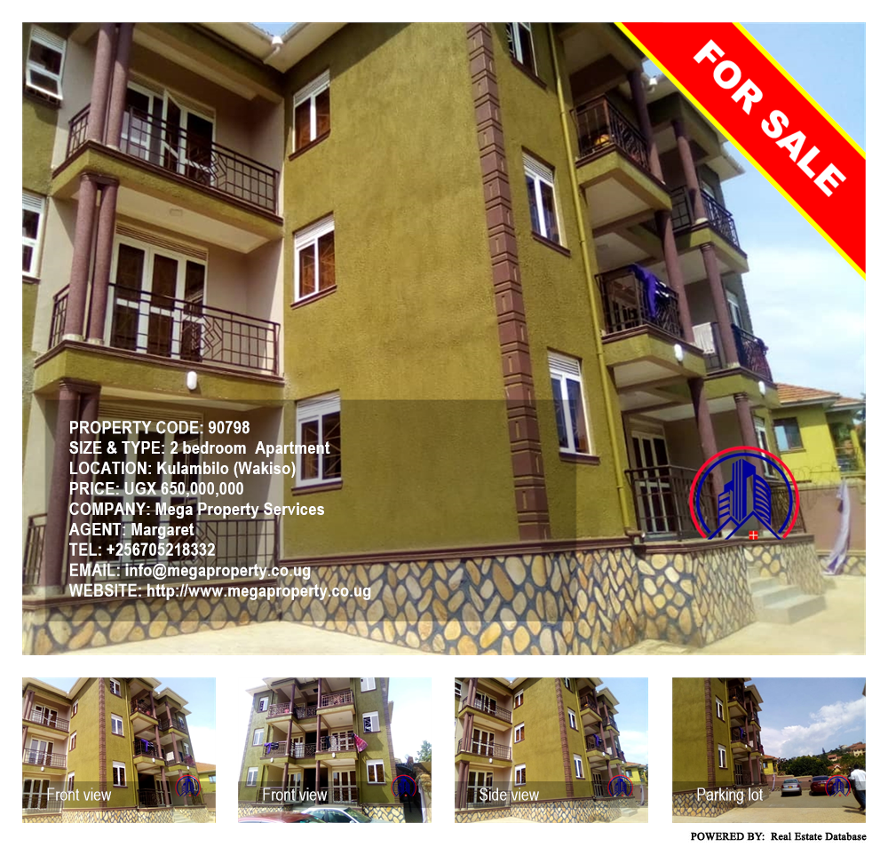 2 bedroom Apartment  for sale in Kulambilo Wakiso Uganda, code: 90798