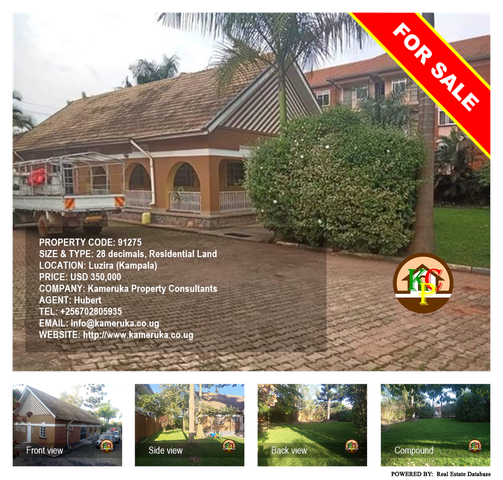 Residential Land  for sale in Luzira Kampala Uganda, code: 91275