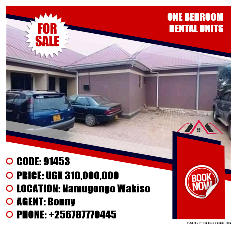 1 bedroom Rental units  for sale in Namugongo Wakiso Uganda, code: 91453