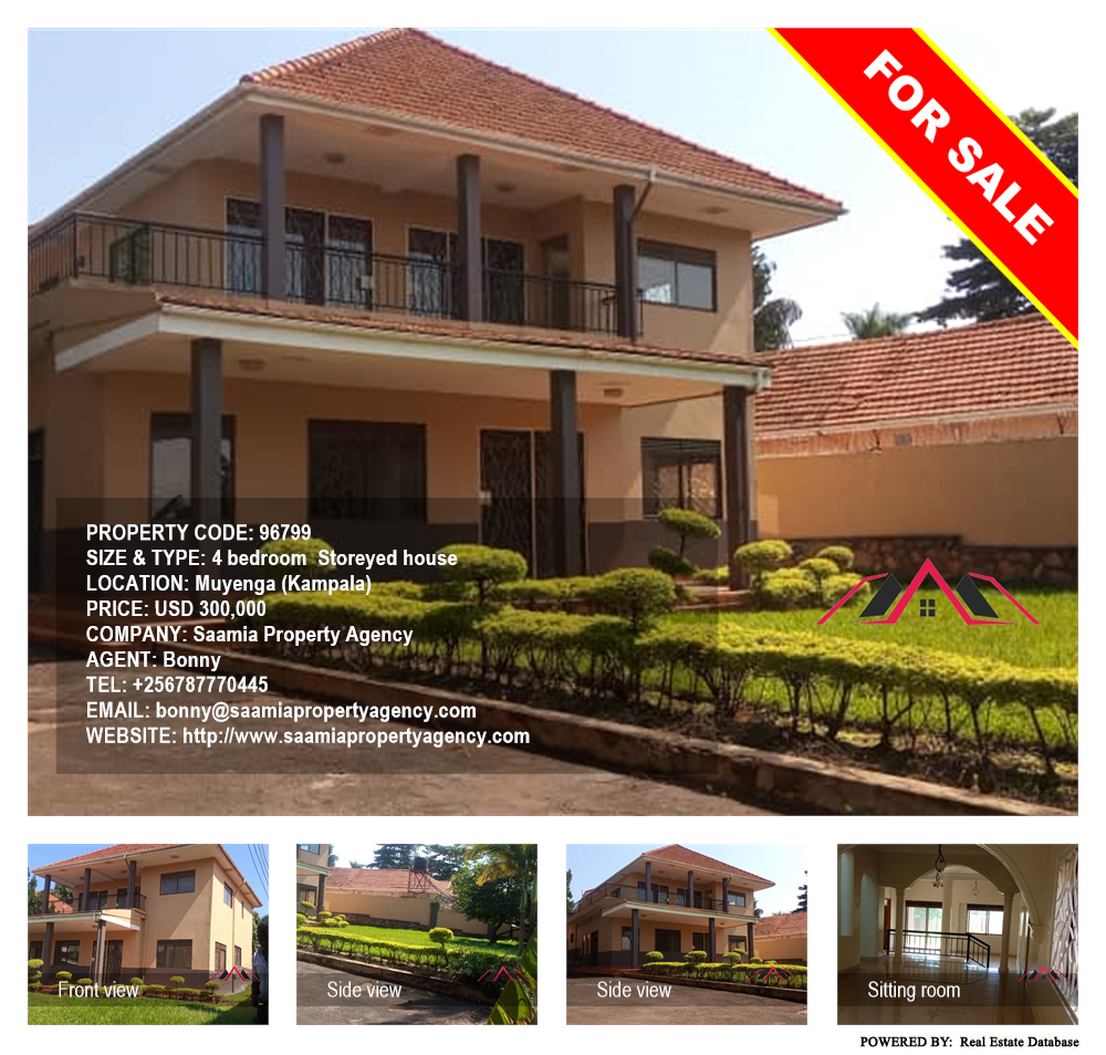 4 bedroom Storeyed house  for sale in Muyenga Kampala Uganda, code: 96799