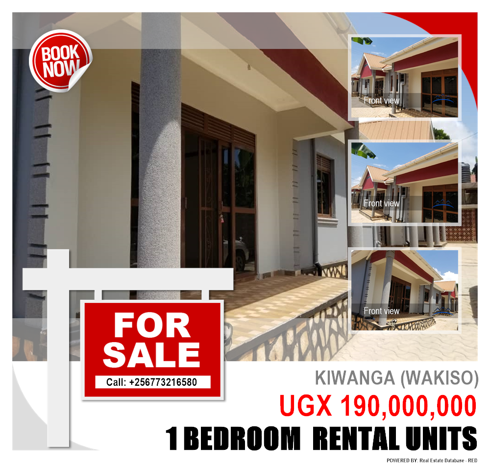 1 bedroom Rental units  for sale in Kiwanga Wakiso Uganda, code: 98202