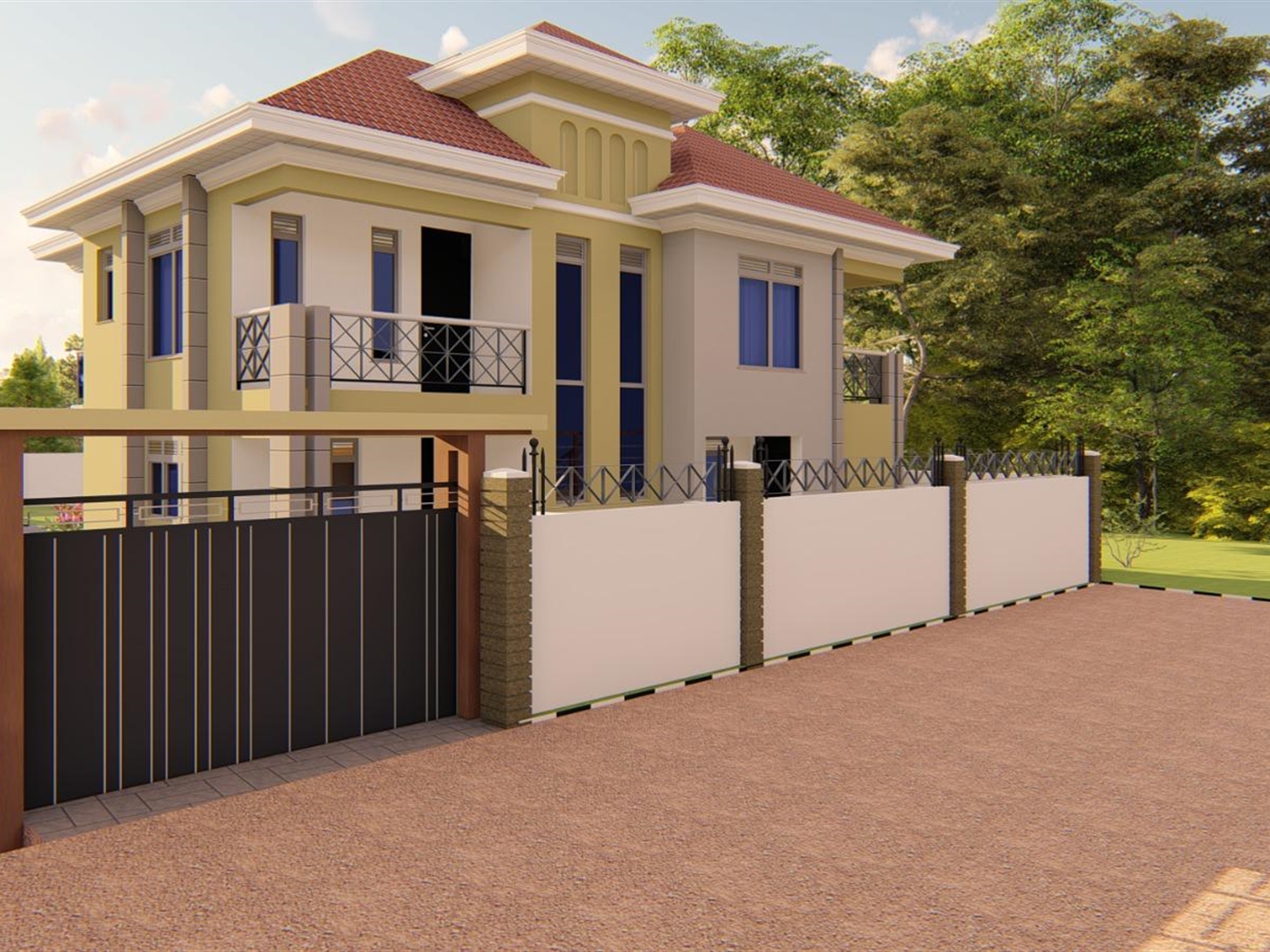 Storeyed house for sale in Kigo Wakiso