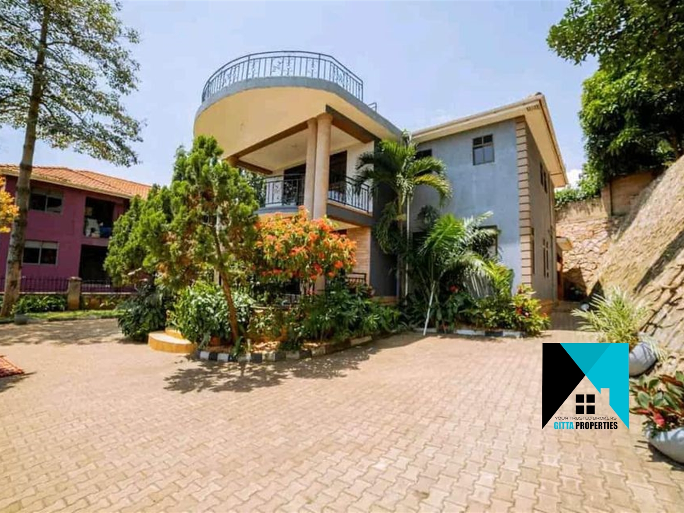 Storeyed house for sale in Buziga Kampala