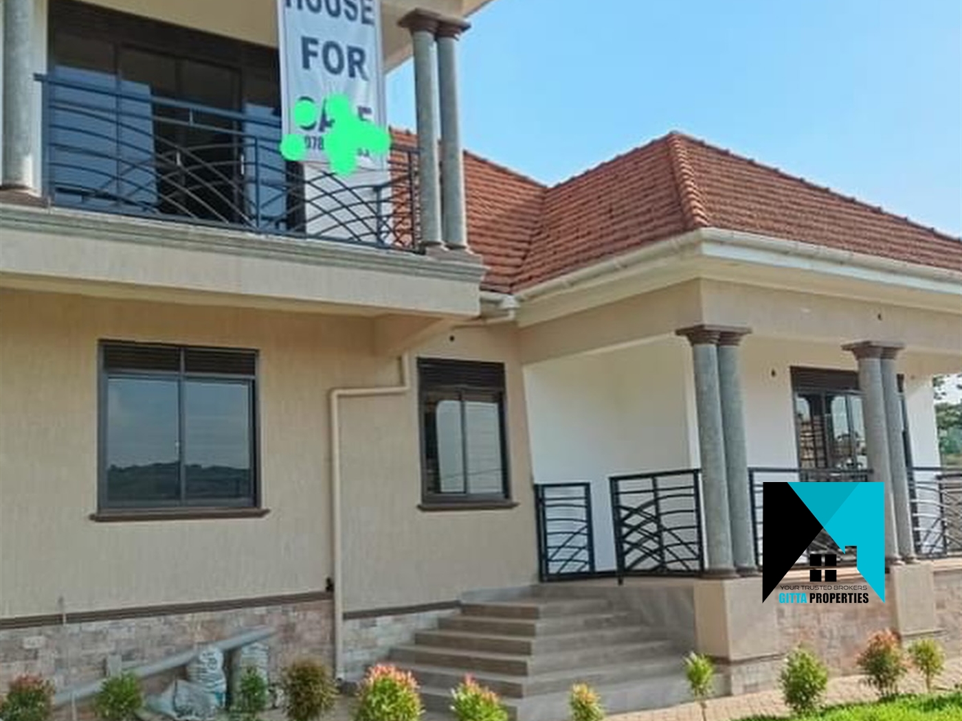 Storeyed house for sale in Kitende Wakiso