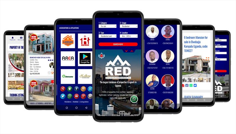 Uganda's premier Real Estate Database (RED) App