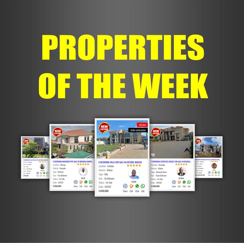 Properties of the week.