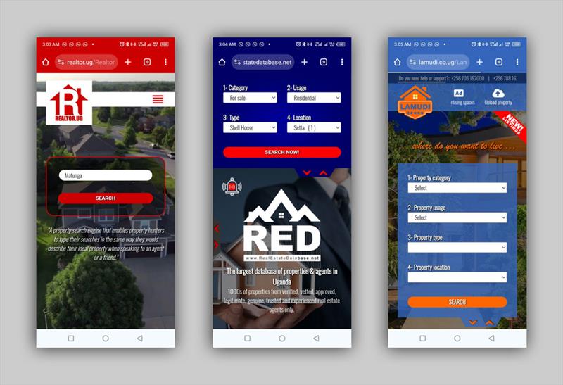 RED vs. Lamudi vs. Realtor Uganda