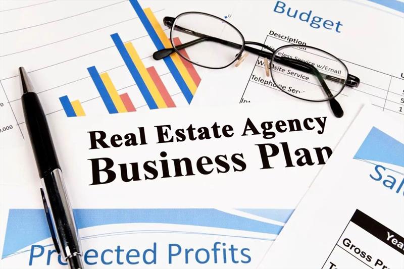 A real estate agency business plan.